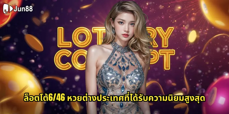 ล็อตโต้6/46 Jun88 - หวยออนไลน์โอกาสแห่งชัยชนะ 1 ล็อตโต้6/46 หวยต่างประเทศที่ได้รับความนิยมสูงสุด