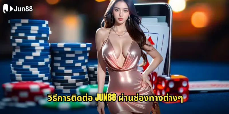 ติดต่อ jun88 ช่องทางสื่อสารที่รวดเร็วและสะดวกตลอด 24 ชั่วโมง 1 วิธีการติดต่อ jun88 ผ่านช่องทางต่างๆ